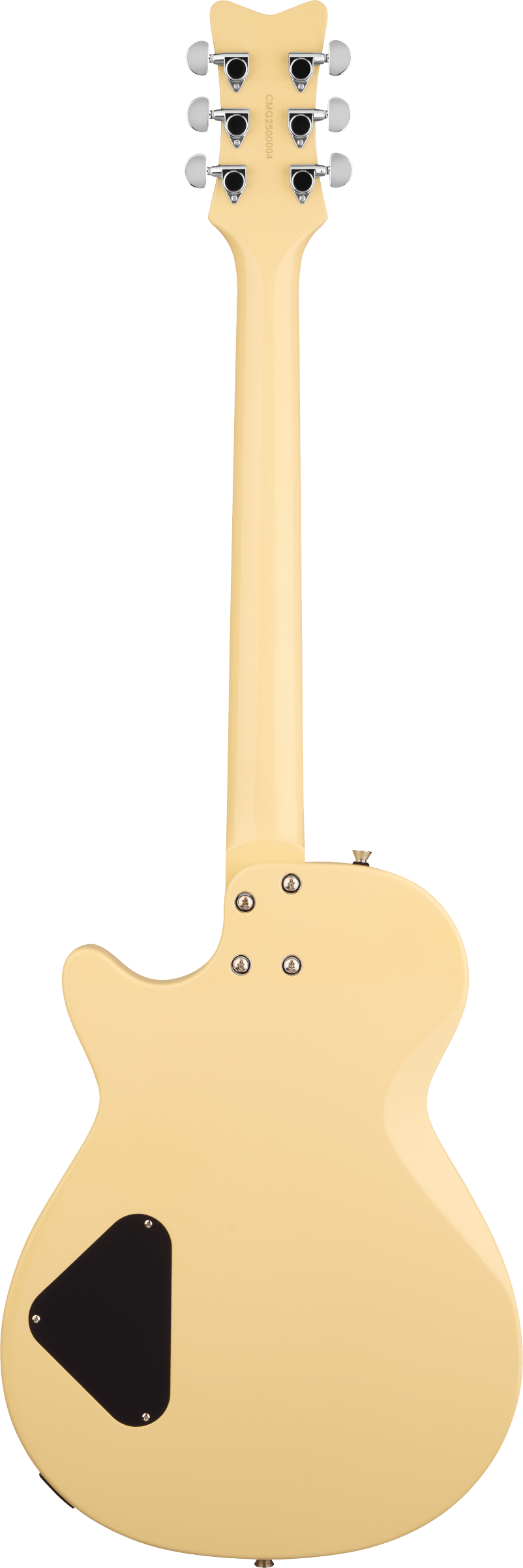 Back of Gretsch Streamliner Jet Club Aged White.