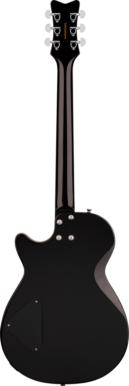 Back of Gretsch Streamliner Jet Club Jet Black.