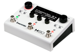 Front left angle of Eventide H90 Harmonizer Multi Effect Stompbox.