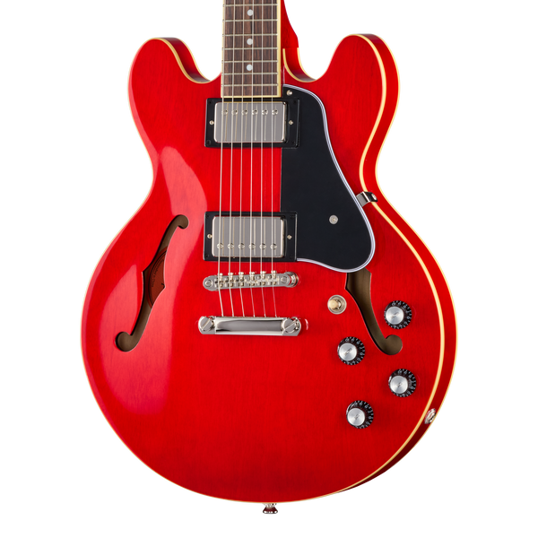 Front of Epiphone ES-339 Cherry.
