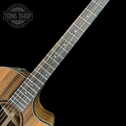 Fretboard of Taylor Custom GA #12508 Stripy Sinker Redwood w/Bocote B/S.