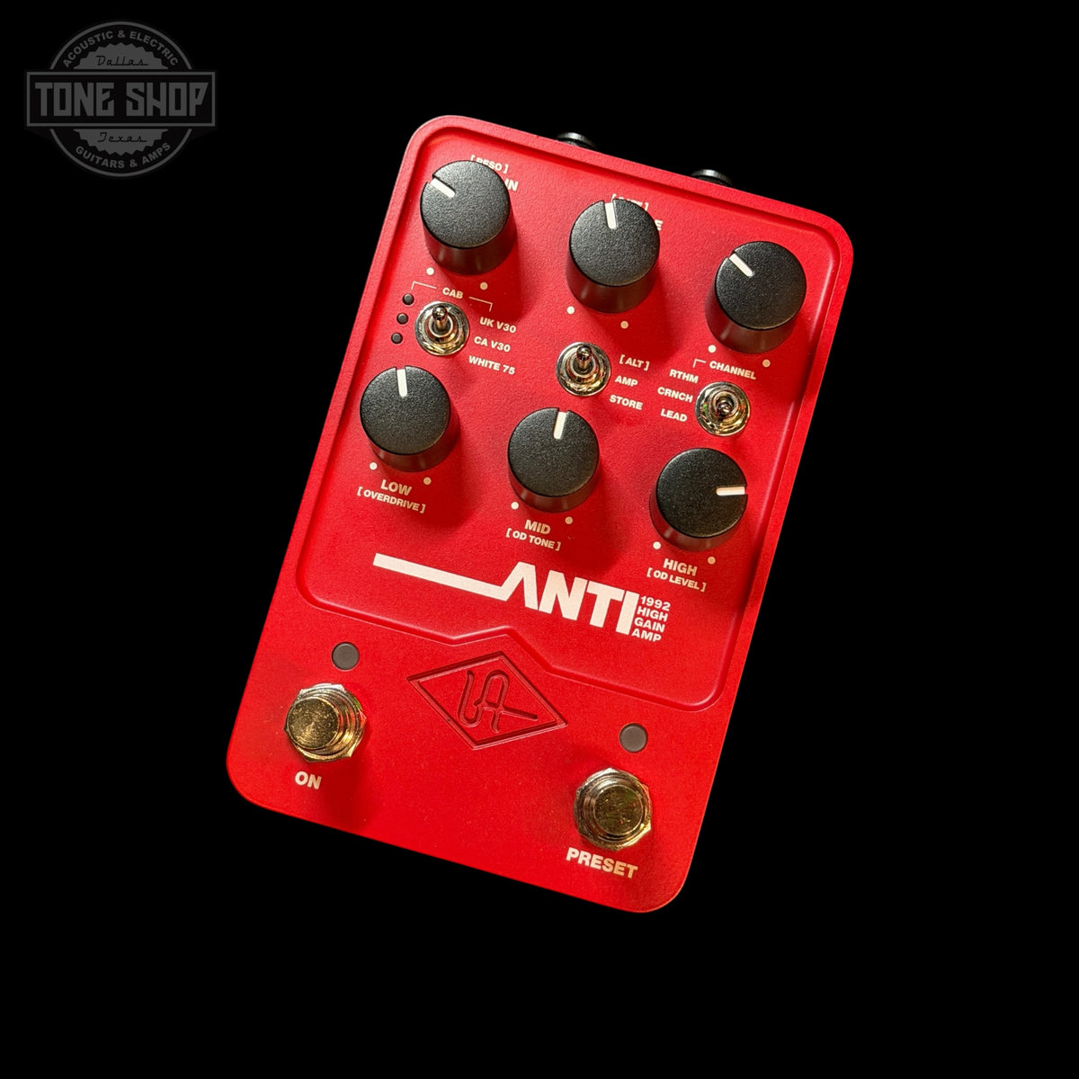 uafx amp pedals Used Universal Audio UAFX Anti 1992 w/box TSU25154 – Tone Shop Guitars