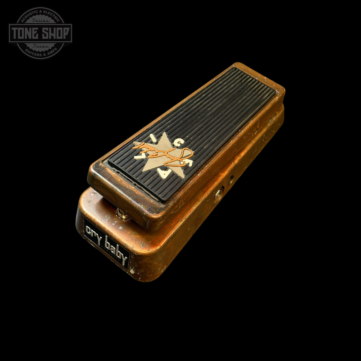 Used Dunlop JC95 Jerry Cantrell Bronze Wah w/box TSU25201