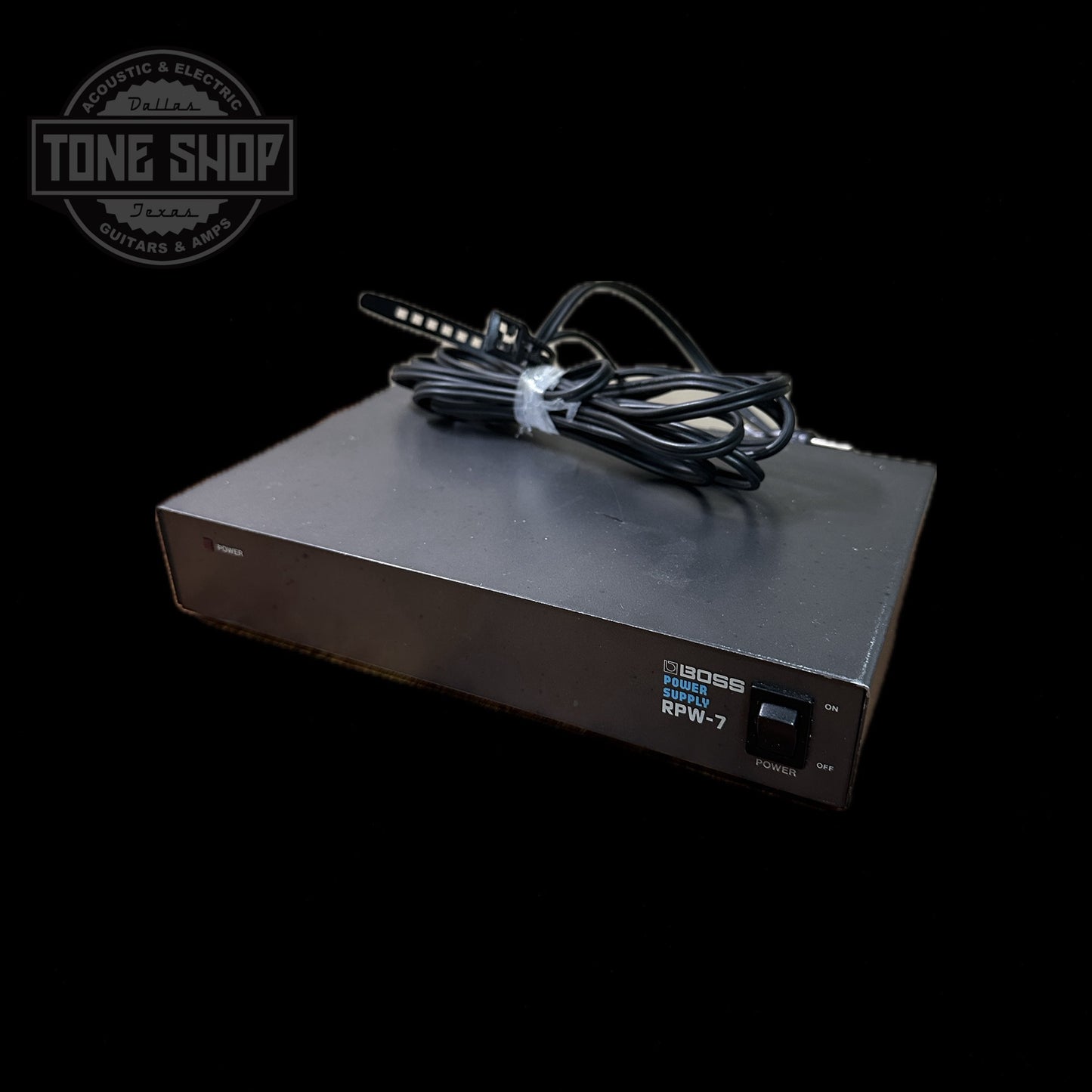 Front of Used Boss RPW-7 Power Supply.