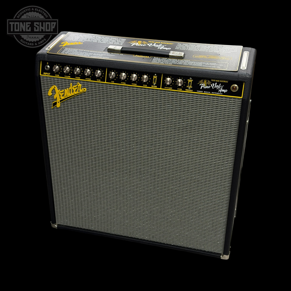 Used Fender Jack White Pano Verb Dual-speaker Combo Amplifier TSU26189