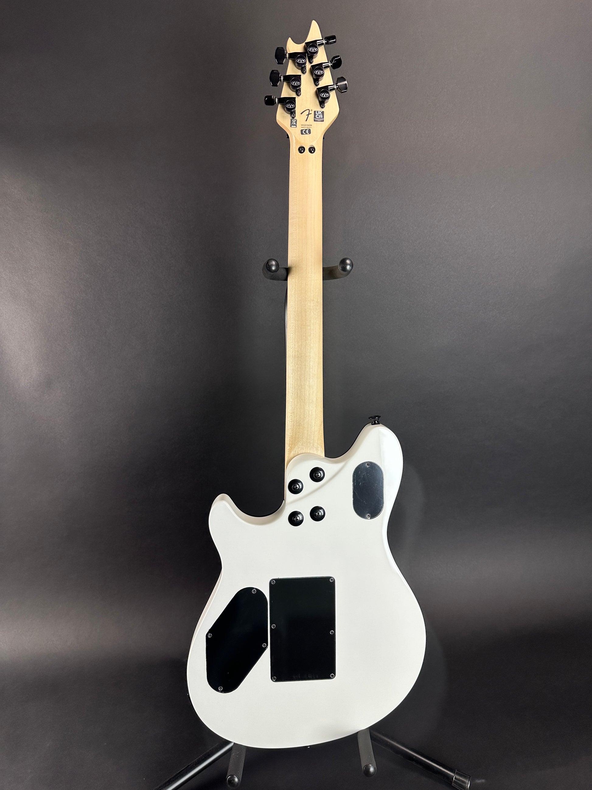 Full back of Used EVH Wolfgang Special White.