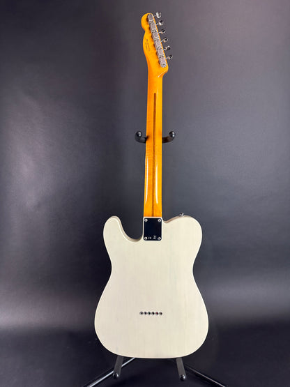 Full back of Used 2017 Fender Classic 50s Telecaster White Blonde Lacquer.