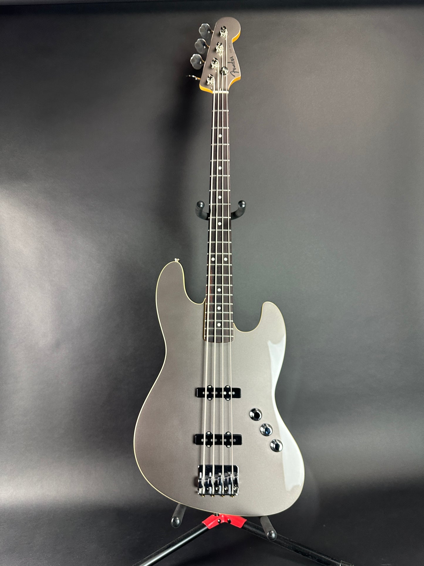 Full front of Used Fender Aerodyne Special Jazz Bass.