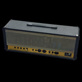 Guitar amplifier head with 'Tone Shop' logo in the corner