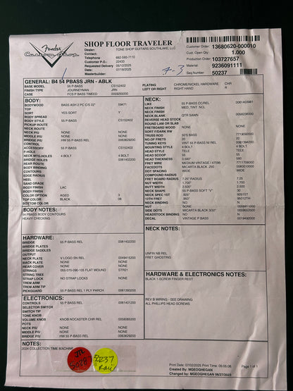 Document with text and a red stamp on a white background