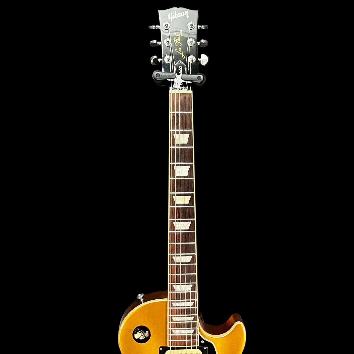 Neck of Used 2019 Gibson Les Paul Classic Gold Top w/Case TFW2735