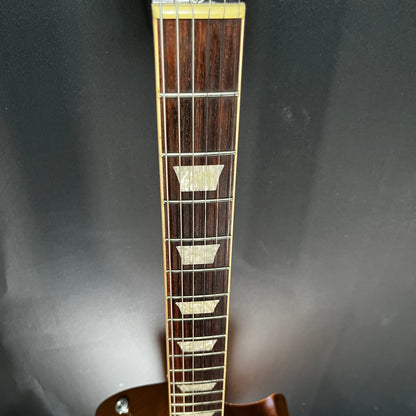 Fret board of Used 2019 Gibson Les Paul Classic Gold Top w/Case TFW2735