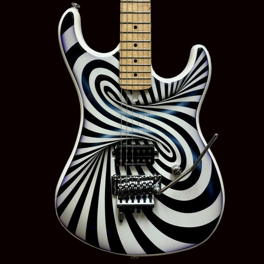 Front of Kramer guitar