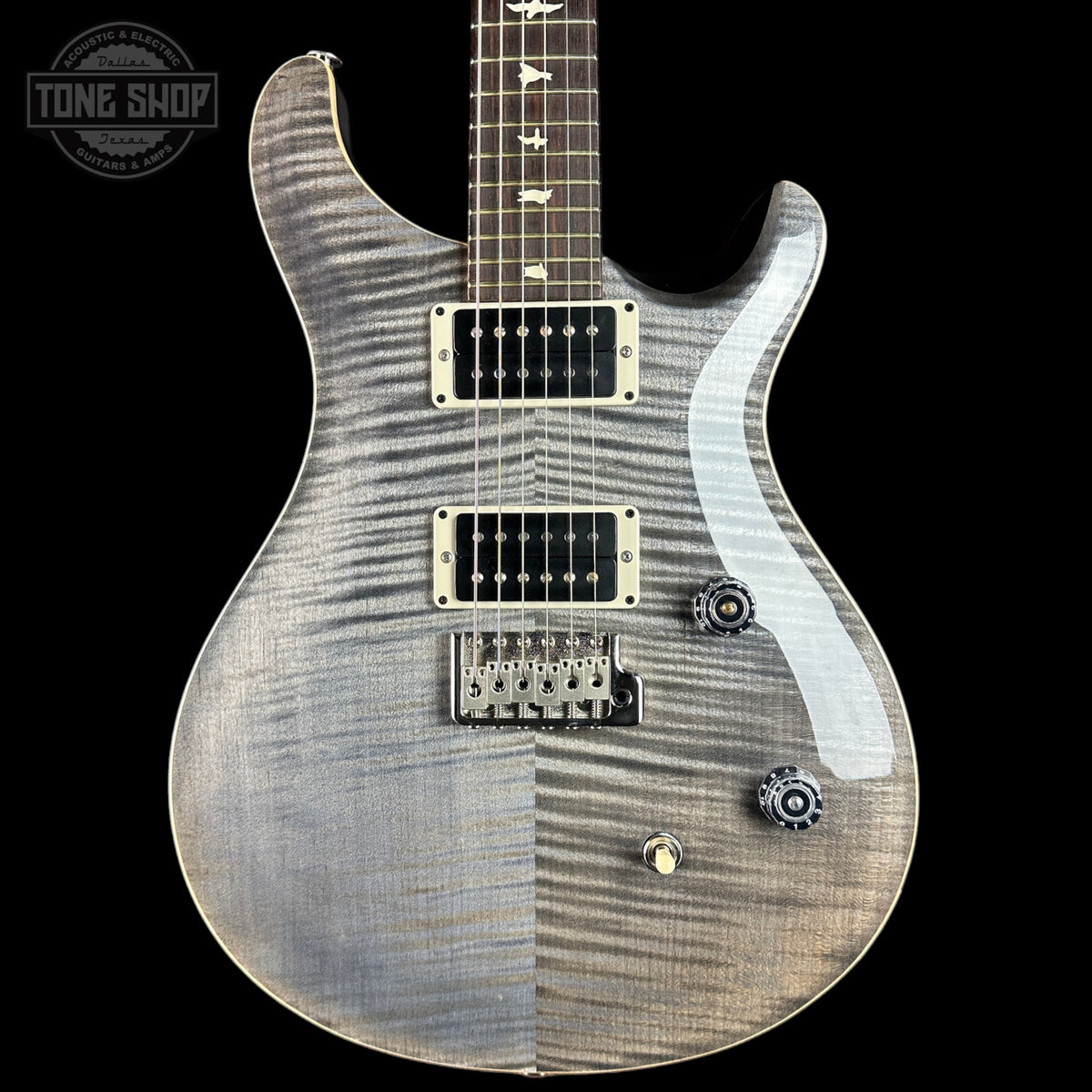 Front of Used 2024 PRS CE-24 Grey.