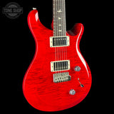 Front angle of Used PRS S2 Custom Scarlet Red.