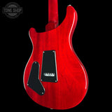 Back angle of Used PRS S2 Custom Scarlet Red.