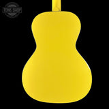 Back of Gibson Custom Made 2 Measure L-00 All Mahogany TV Yellow LR Baggs VTC.