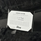 Certificate of authenticity for Gibson Custom Made 2 Measure L-00 Maple Cherry LR Baggs VTC.