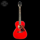 Full front of Gibson Custom Made 2 Measure L-00 Maple Cherry LR Baggs VTC.