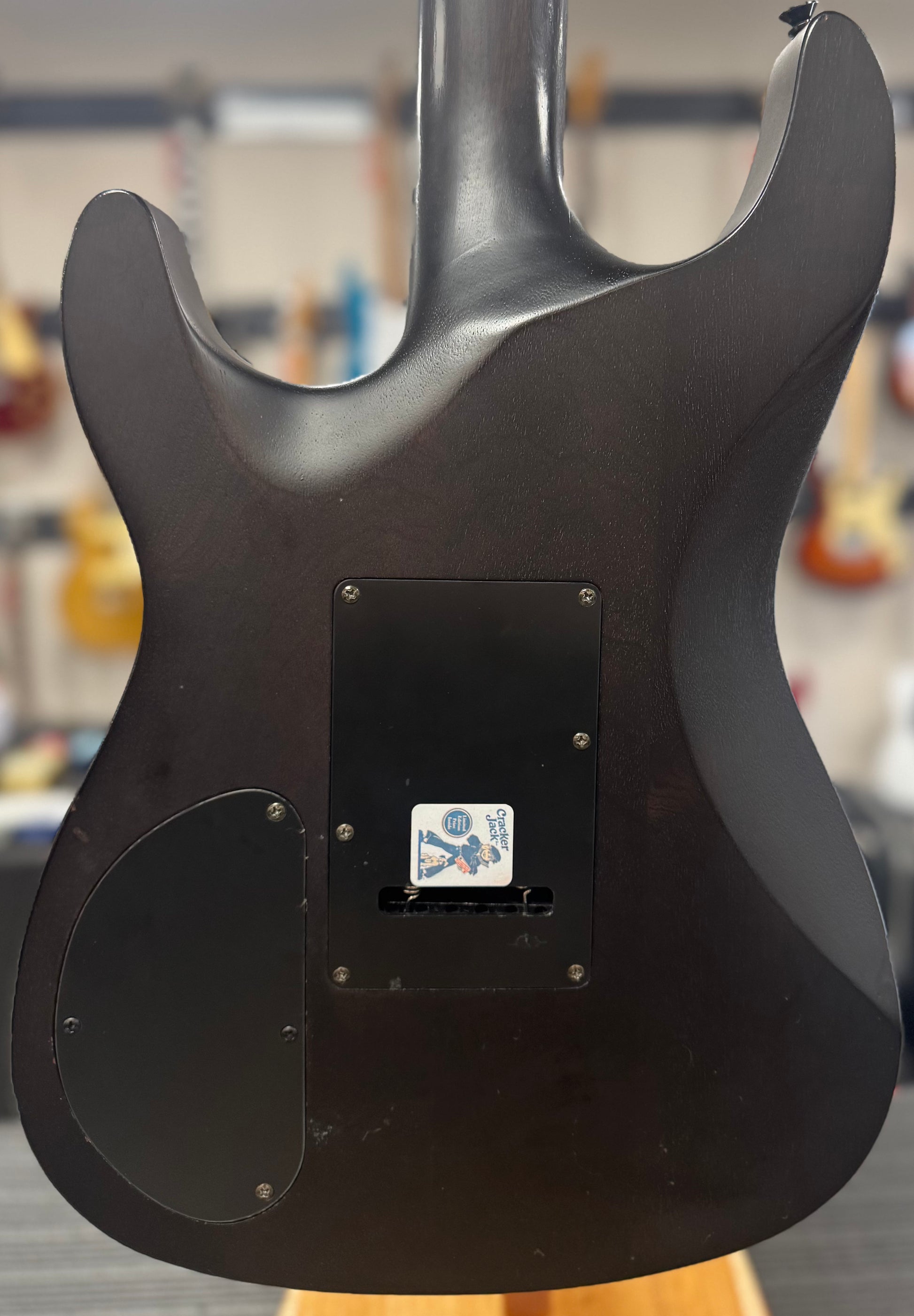 Back of body of Used Chapman ML1 Pro Natural Walnut w/case TSS6117