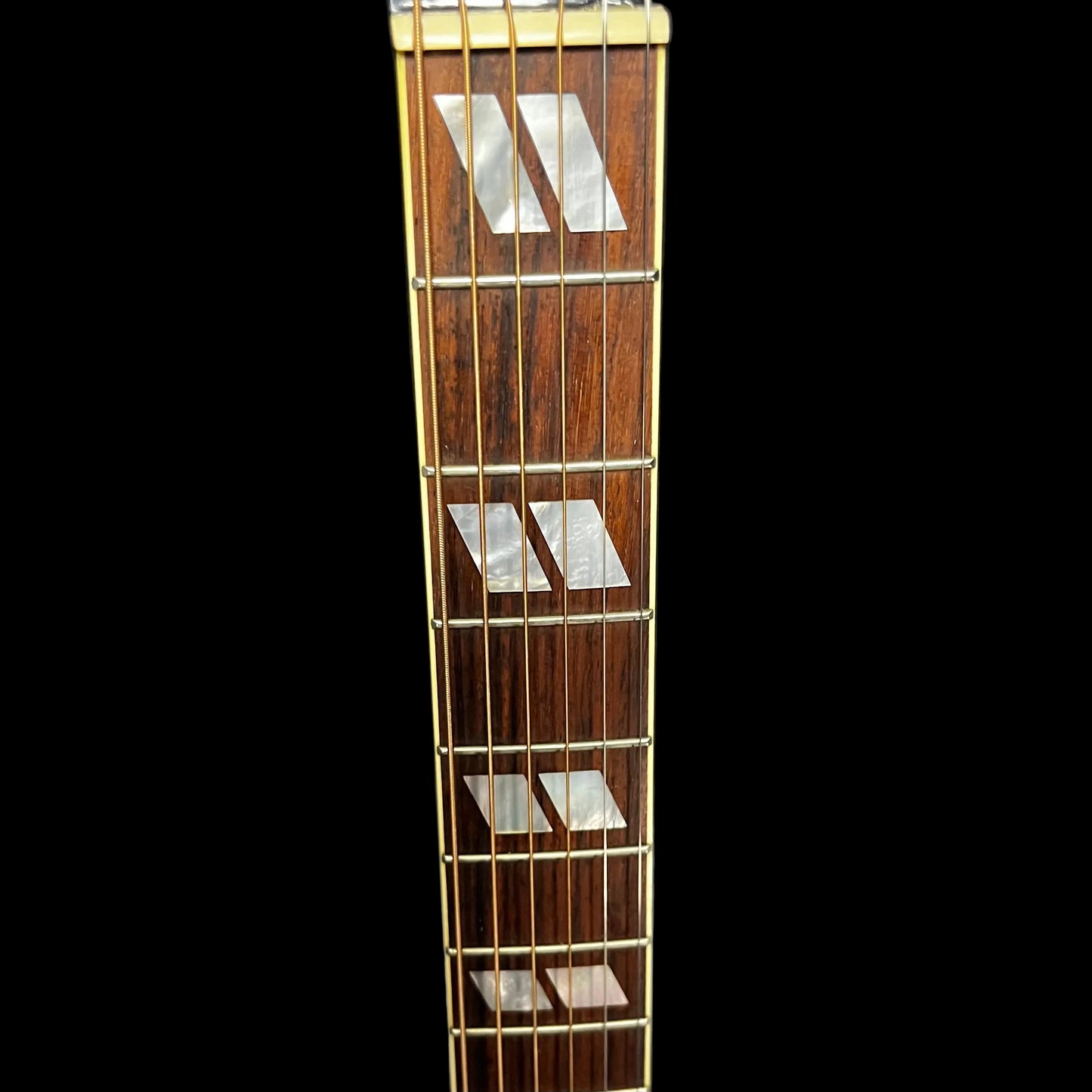 Fret board of Used 2017 Gibson Hummingbird Pro Sunburst w/Case TFW2752