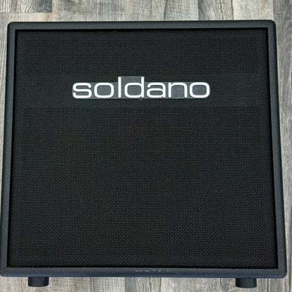 Used Soldano 112 Open Back 1X12 Cabinet w/Red Back G12H 16 Ohm TFW2818