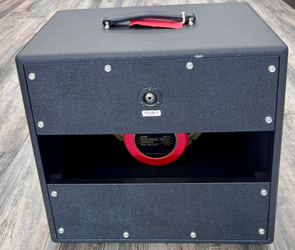 Used Soldano 112 Open Back 1X12 Cabinet w/Red Back G12H 16 Ohm TFW2818
