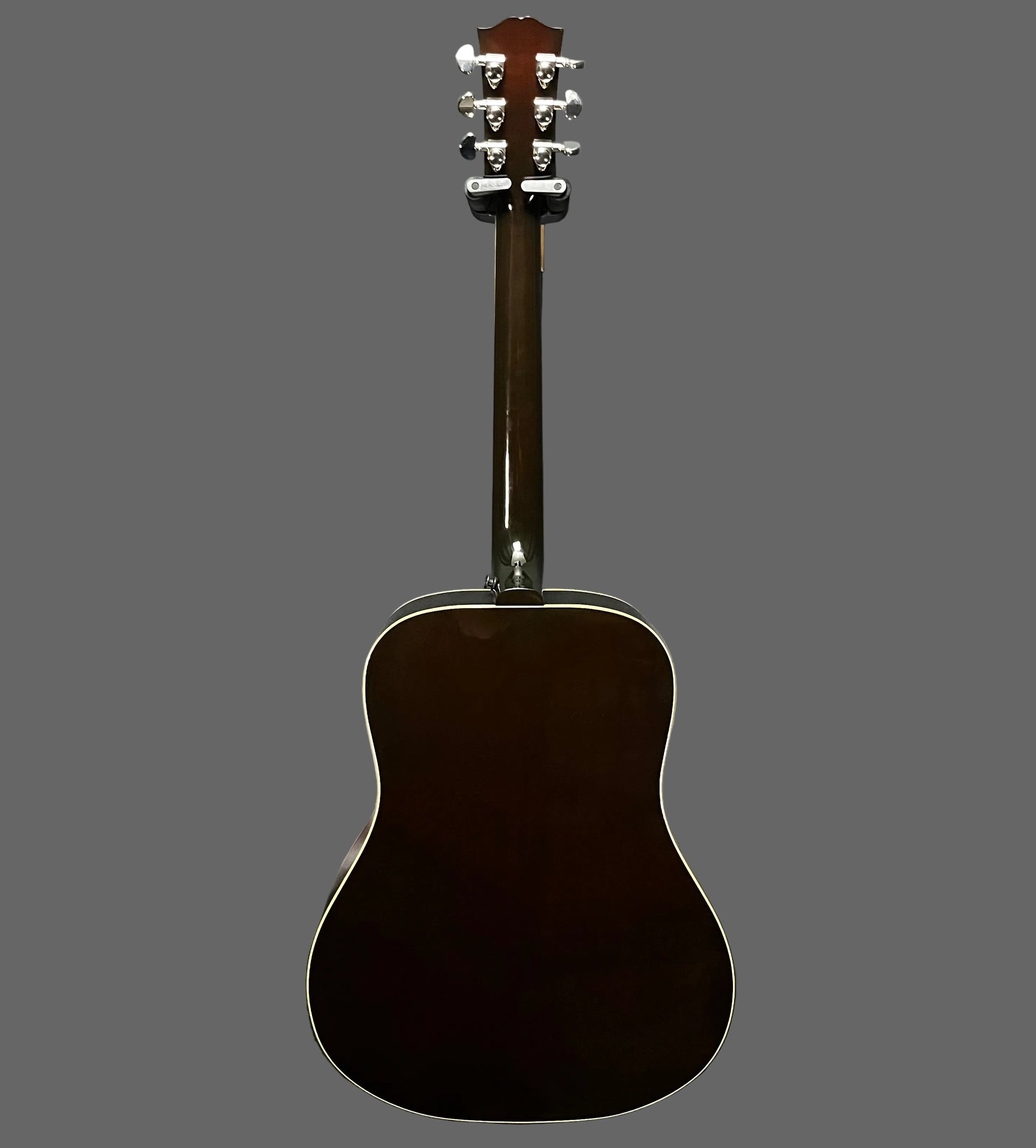 Full back of Used 2017 Gibson Hummingbird Pro Sunburst w/Case TFW2752