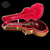 Gibson Custom Made 2 Measure SJ-200 Candy Apple Red Gloss LR Baggs VTC in case.