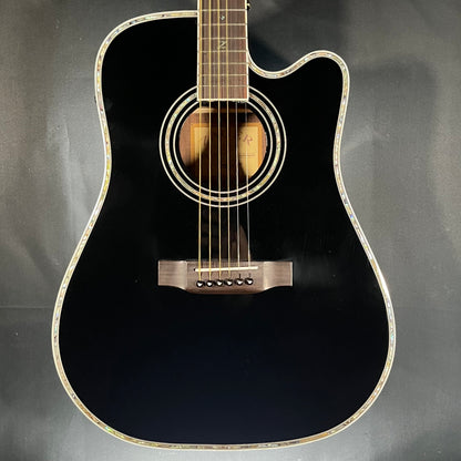 Front of Used 2021 Zager ZAD-80CE AURA/BK Plus w/case TFW2728