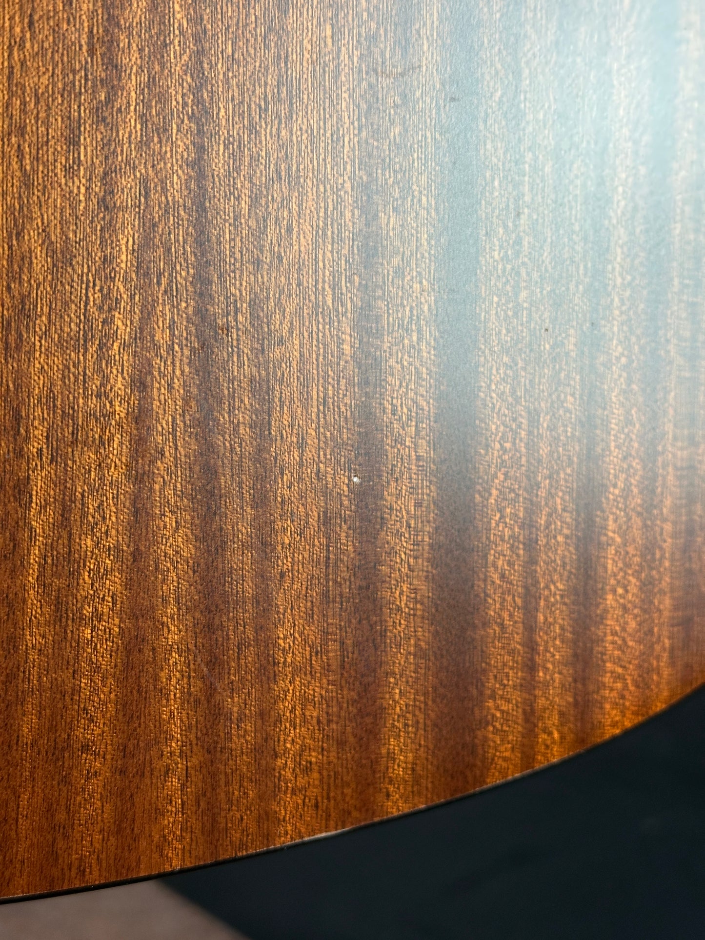 Ding on back of Used 2010 Taylor 314ce X-Braced.