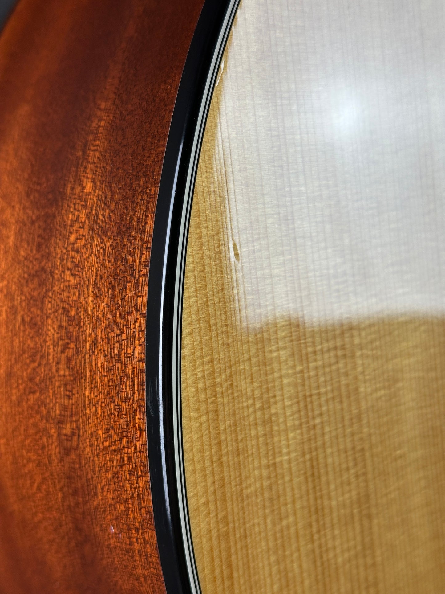Small ding on body of Used 2010 Taylor 314ce X-Braced.