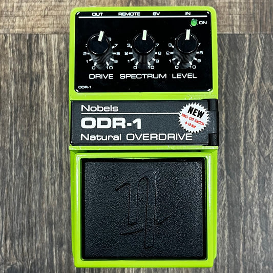 Top of Used Nobels ODR1 Overdrive Pedal w/box TFW64