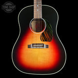 Front of Gibson Custom Made 2 Measure J-45 Standard Long Scale Vintage Sunburst.