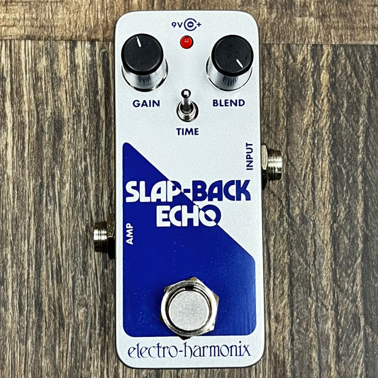 Top of Used EHX Electro-Harmonix Slapback Echo Pedal w/Box TFW82