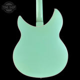 Back of body of Used 2025 Rickenbacker 360/12 Seafoam Green Pearl 12 String.
