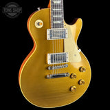 Gibson Custom Dealer Select 1957 Les Paul Chambered Double Gold Ultra Light Aged w/case 76888
