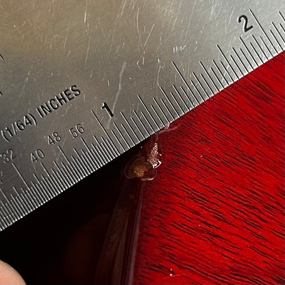 Ding on side of Used 2018 Gibson Les Paul Traditional Heritage Cherry Sunburst w/Case TFW2794