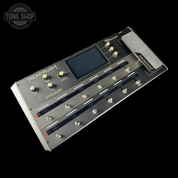 Top angle of Used Headrush Prime Multi-Effect/ Amp Modeler.