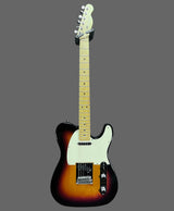Full front of Used 2003 Fender American Telecaster 3 Tone Sunburst w/Case TFW2774