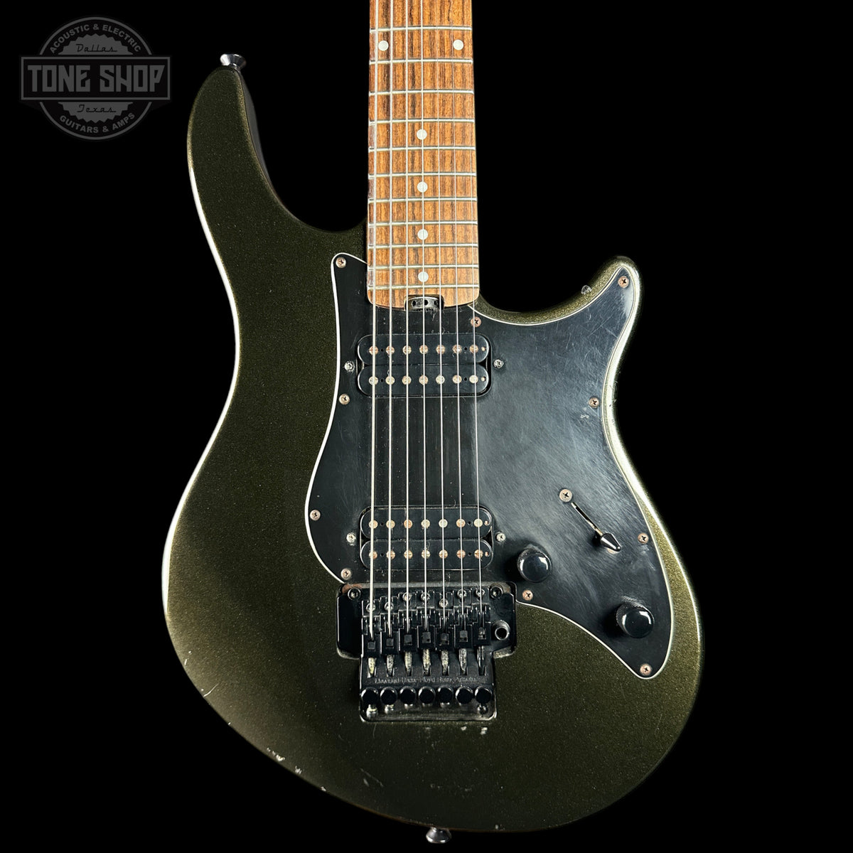 Front of Used Peavey Predator 7-String Grey.