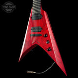 Front angle of Used Solar V1.7oz Red.