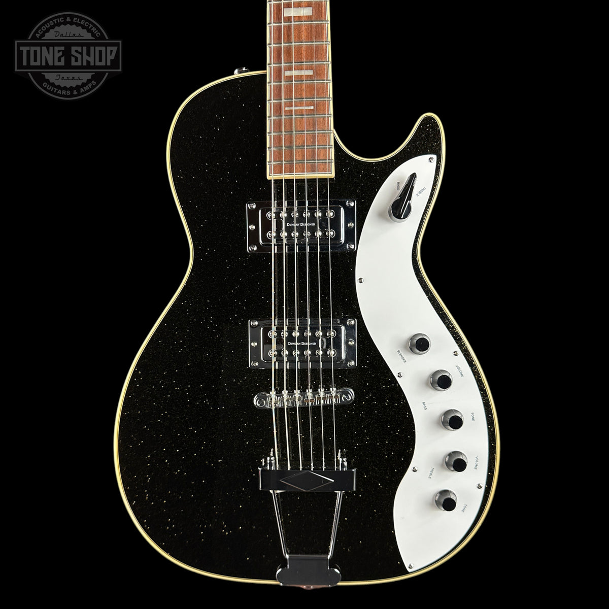 Front of Used Silvertone 1423 Jupiter Reissue.