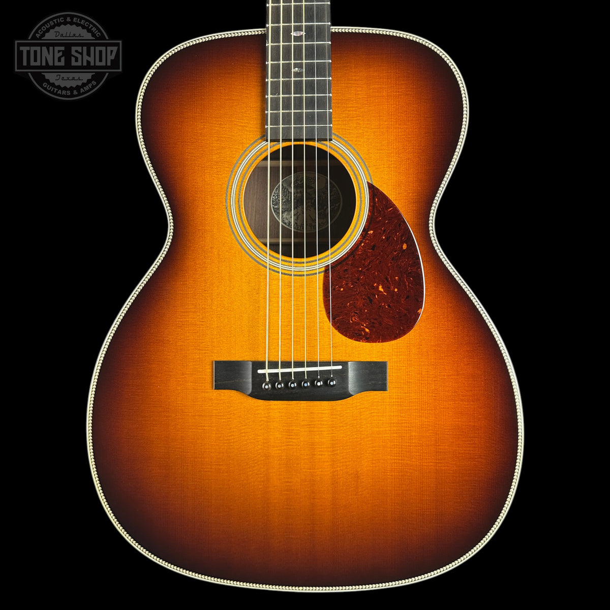 Used 2021 Collings OM2H Sunburst w/case TSU26341