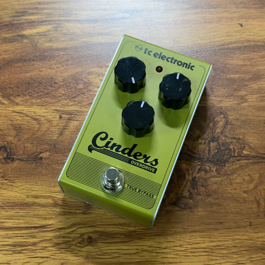 Top of Used TC Electronics Cinders Overdrive.