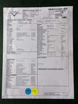 Spec sheet for Fender Custom Shop Time Machine '57 Strat Heavy Relic Faded Aged 2 Color Sunburst w/case CZ552350.