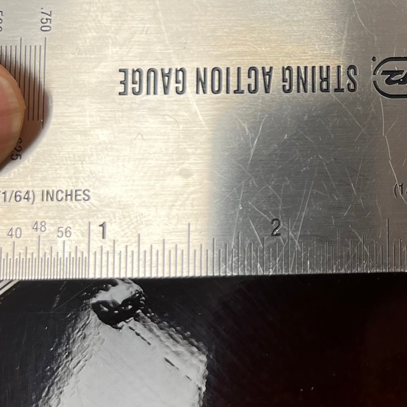 Ding on front of Used 2017 Gibson Hummingbird Pro Sunburst w/Case TFW2752