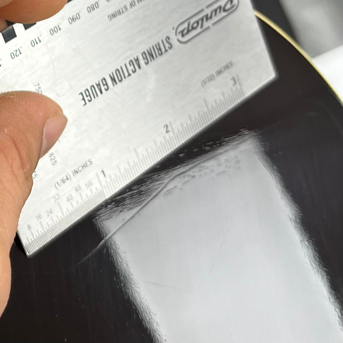 Buckle rash on back of Used 2017 Gibson Hummingbird Pro Sunburst w/Case TFW2752