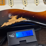 Scale displaying weight.