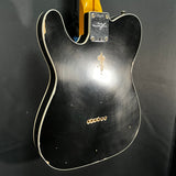 Side back of Used 2022 Fender Custom Shop Limited '59 Telecaster Relic Black w/Case TFW2805
